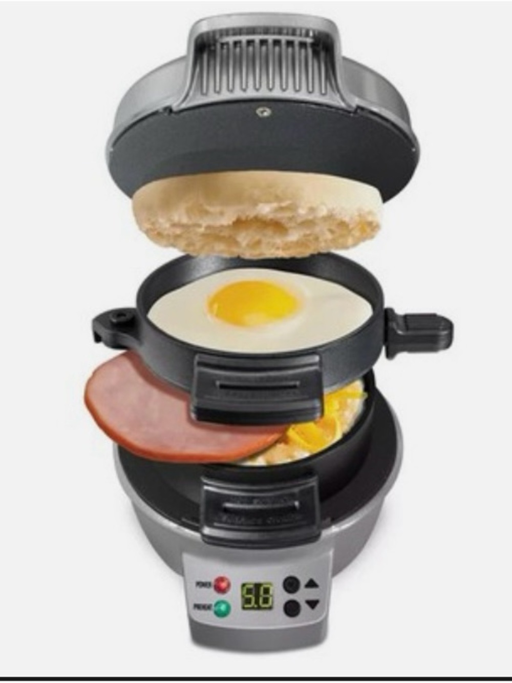 NIB-HAMILTON BEACH-BREAKFAST SANDWICH MAKER